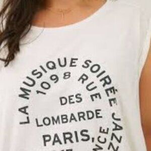 Anthropologie Maeve Graphic Tee